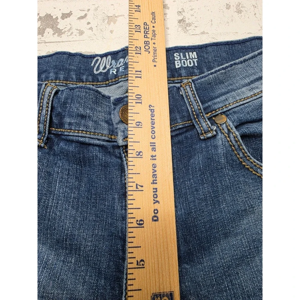 Wrangler Retro Slim Boot Denim Jeans Men's 30x32 Western Cowboy